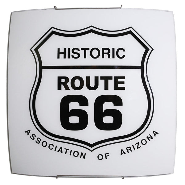 Plafonnier 2xE27 Crochets Fil Acier Plaque Verre Route66 E-Energy Route66 acquista
