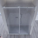 Porta Parete Doccia 1 Anta Scorrevole in Cristallo Trasparente 8mm H195 Bonussi Selina Varie Misure