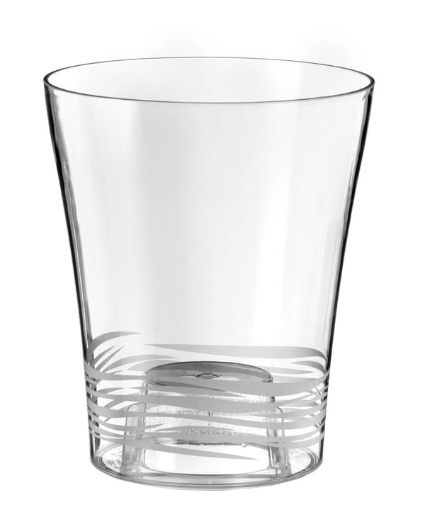 sconto Vaso da Interno e Esterno Ø13,5x16 cm in Plastica Orchidea 14 Trasparente