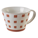 Set 4 Tazze Cereali Ø11,5x8 cm in Gres VdE Tivoli 1996 Geometry