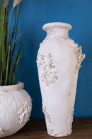 Anfora Conchiglie e Coralli 37 H 83 cm