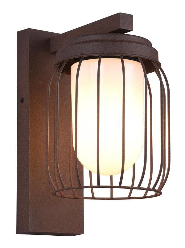 Applique da Esterno Attacco E27 in Alluminio Pressofuso Ruggine acquista