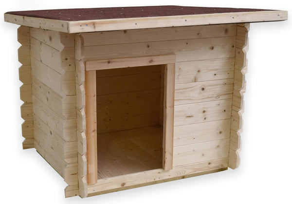 Niche pour chien d'extérieur 98x77xh84 cm Lilly en bois naturel online