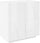 Credenza 2 Ante Battenti 81,2x44,2x86 cm Ping Bianco Lucido