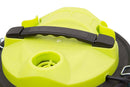 Bidone Aspiracenere Aspirapolvere 1200W Qlima ASZ1020 Nero e Verde