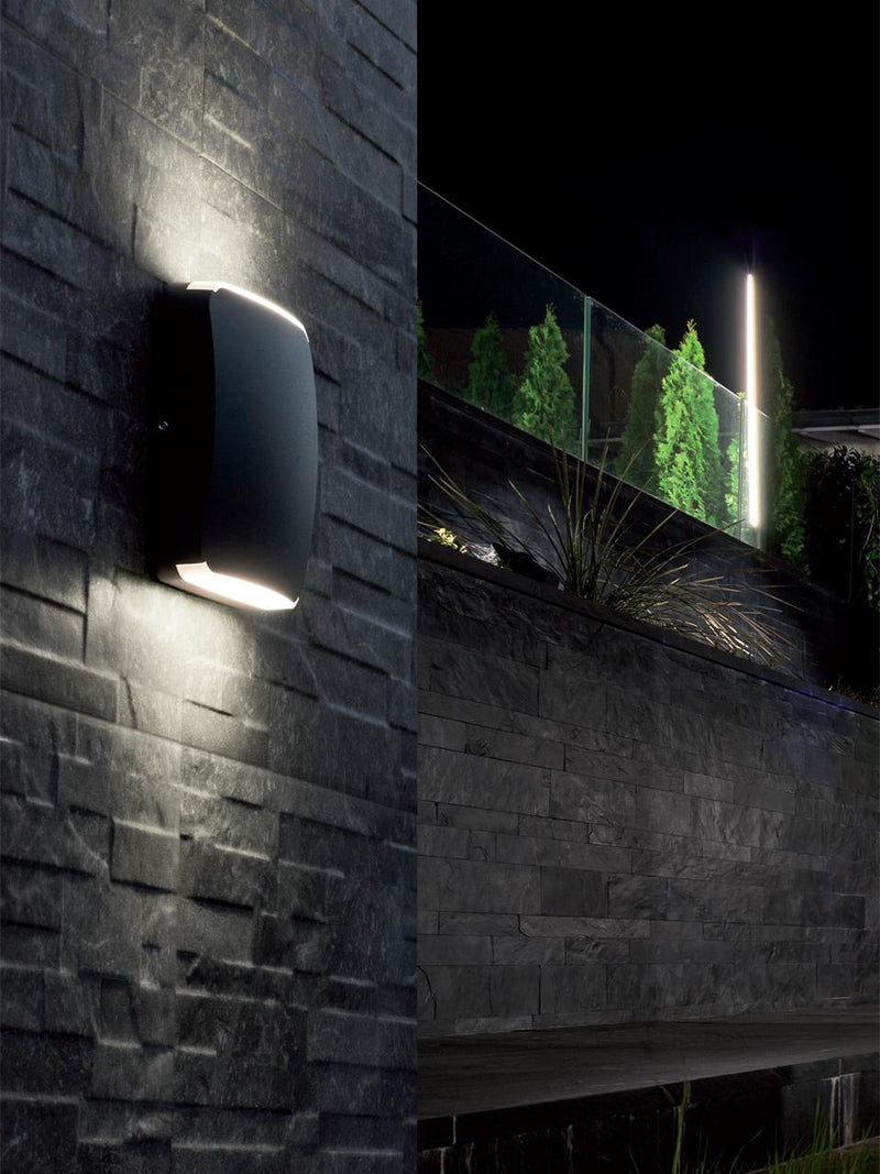 Applique da Esterno a LED 4W+4W 4000K Sovil Bianco
