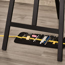 Cavalletto Treppiede da Pittura 51,5x71,5x134,5 cm in Legno di Pino Nero