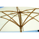 Ombrellone a Cupola da Giardino in Alluminio Ø3,3m Vorghini ConTract Vela