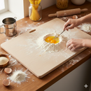 Asse Per Impastare Spianatoia In Legno Con Manico Pasta Pizza 90 x 59 cm