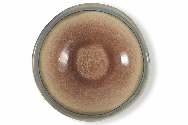 Set de 6 Assiettes Creuses Ø19 cm en Gres VdE Tivoli 1996 Marron Bahamas online