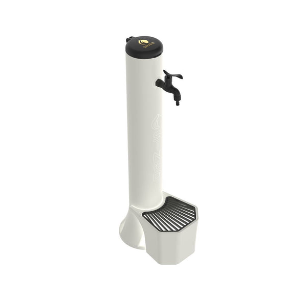 Fontana da Giardino con Rubinetto e Secchiello Sined Tritone Bianco acquista