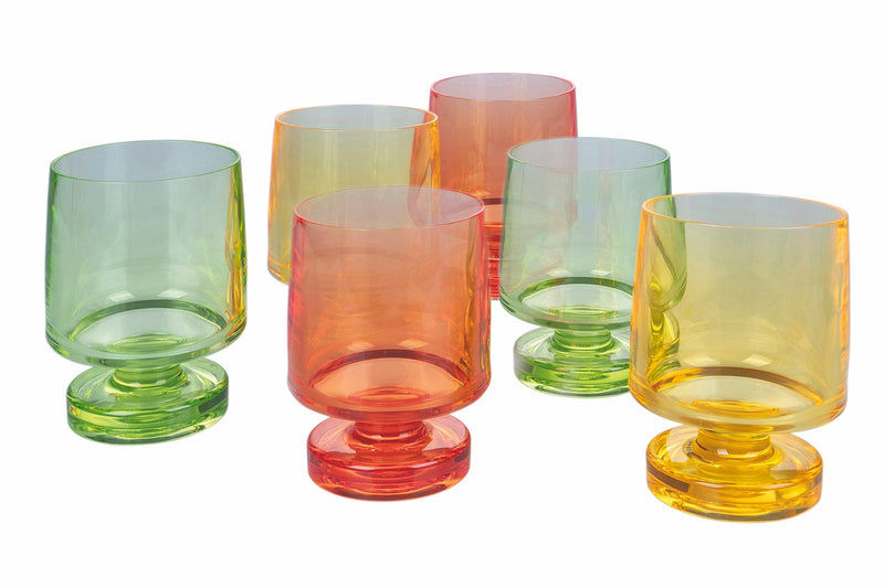 Set 6 Bicchieri Acqua in Acrilico 356 ml Villa d'Este Home Tivoli