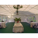 Set 6 Piastrelle Forate in Plastica 40 x 40 cm da Esterno 