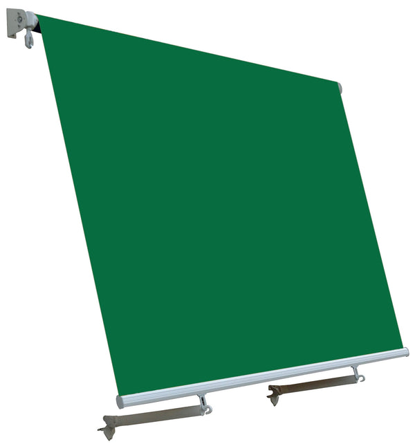 Auvent surbaissé avec bras 245x300 cm Vert acquista