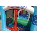 Castello Giostra Gonfiabile Happy Casa con Scivolo e Pompa Inclusa Happy Hop