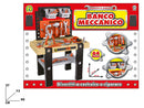 Banchetto da Lavoro Giocattolo per Bambini 68x27x50 cm in Plastica con 64 Accessori      