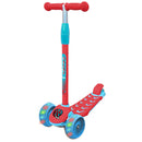 Monopattino 3 Ruote READY UNISEX con Ruote Luminescenti Verde o Rosso  