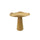 Table basse Alka Ø 41x41 cm en Métal Moutarde
