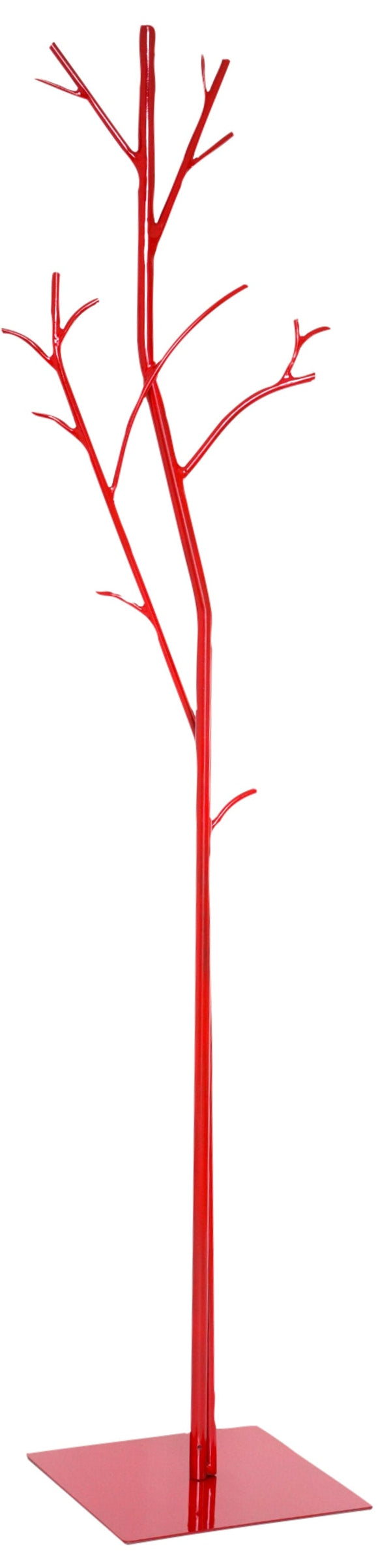 prezzo Portemanteau en fer forgé 33x33x178 cm Vasconi Platano Rosso