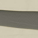 Copertura per Gazebo da Giardino 400x 300 cm a 2 Livelli in Tessuto Oxford 600D con Fori di Drenaggio Bianco Crema   