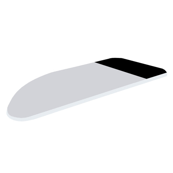 Copriasse Ricambio Asse da Stiro Kolossal 125x48 cm Cotone Spugna Feltro Grigio online