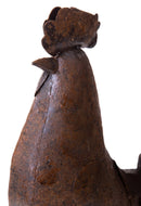 Gallina Decorativa Metallo 54,6 cm
