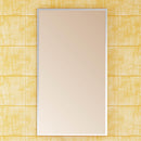 Specchiera da Bagno Satinata 50X90cm Fosterberg Porto 6