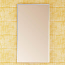 Specchiera da Bagno Satinata 50X90cm Fosterberg Porto 6