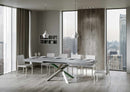 Tavolo Allungabile 200-460x90x77 cm Volantis Cemento Telaio 4A 