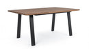 Tavolo Oslo Antracite/Naturale 160x90 cm in Legno