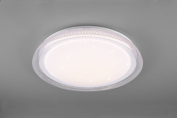 Plafonnier LED d'intérieur en Plastique Blanc sconto