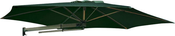 Parasol de jardin mural vert Maffei Parrot P3 Ø2,70m sconto