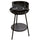 Barbecue à charbon rond Ø42 cm Soriani Sun-day Noir