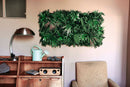Set 4 Pezzi Arella Siepe Sintetica Jungle Verdemax 50x100 cm in LDPE Resistente ai Raggi UV Verde