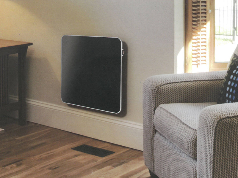 Pannello Radiante Elettrico da Parete 450W Vannini Aries Nero