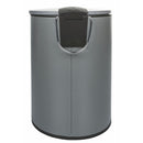 Pattumiera "Toilette" 3 Litri Ø17x23,5 cm in Plastica VdE Tivoli 1996 Grigio