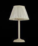 Lampada da tavolo Elegant in Metallo Olivia Avorio