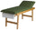 Table de Massage Fixe Visite Physiothérapie 2 Plans 190x70x75 cm 200Kg Vert