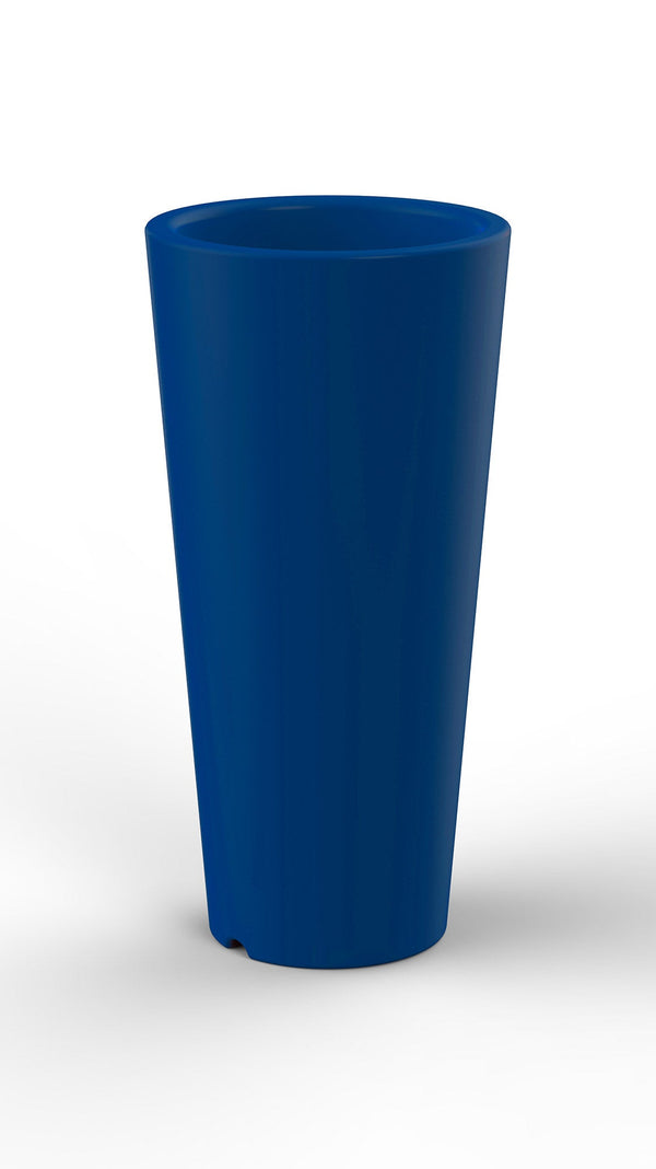 sconto Vase Ø37,5x102 cm en Résine Arkema Tondo 102 Bleu