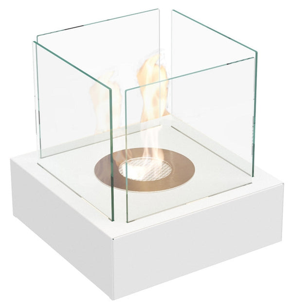 acquista Cheminée de Table Bioéthanol 30x30 cm Flig Province 3 Blanc
