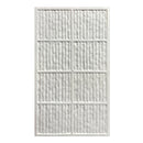 Set 12 Pannelli Decorativi Area 8,6 mq 120x60x2,5 cm Rivestimento Murale Effetto Pietra Graffiata 3D in PU Bianco Alabastro