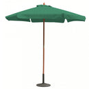 Ombrellone da Giardino Ø3 m Palo Ø48 mm Fantasy in Legno Verde