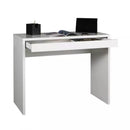 Scrivania da Ufficio 1 Cassetto 100x40x80 cm in Truciolare Nobilitato Bianca