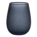 Set 6 Bicchieri Acqua Effetto Frosted Happy Hour Stones in Vetro VdE Tivoli 1996 Grigio