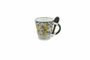 Set 24 Tazzine da Caffè Ø6x6,5 cm in Gres Villa d'Este Home Tivoli Carribbean Queen
