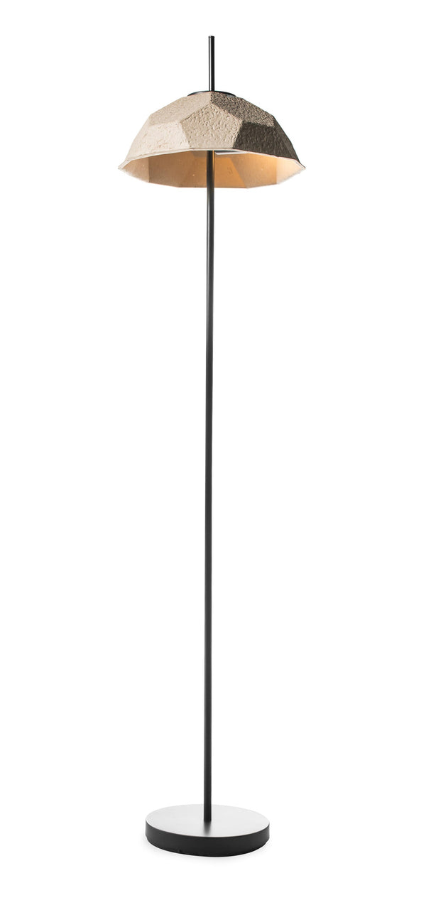 prezzo Lampada da Terra Ø34xH160 cm in Cartone Riciclato e Metallo Egg Tortora