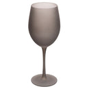 Set 6 Calici Effetto Ghiaccio Happy Hour Stones in Vetro VdE Tivoli 1996 Grigio