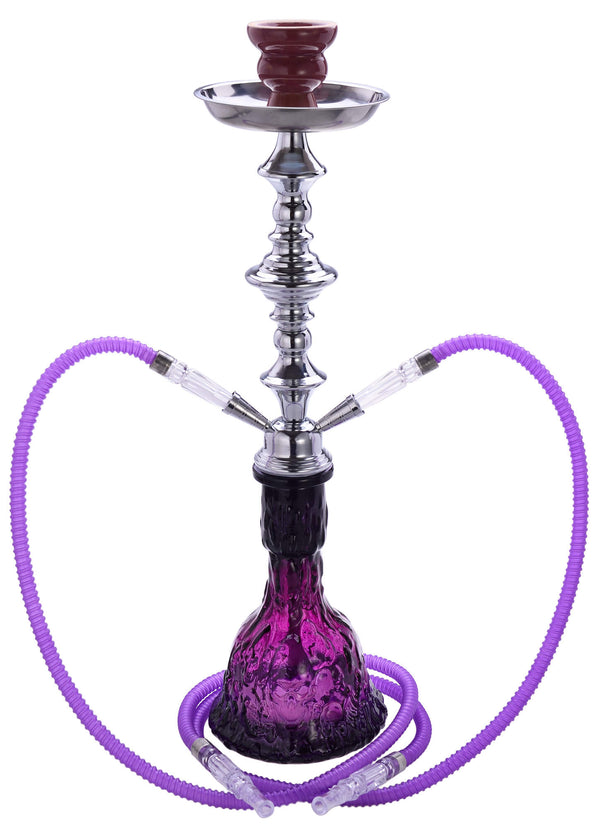 Chicha 2 Pipes H55 cm avec Pince à Charbon online