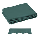 Telo di Ricambio per Tenda Parasole Retrattile 3x2,5 m in Poliestere Anti UV 50+ Verde      