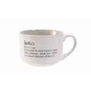 Tazza jumbo latte e Biscotti 11,5x8,5x6,8 cm in Gres VdE Tivoli 1996 